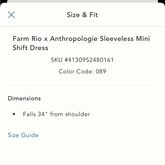 NWT new XL FARM Rio Anthropologie quilted shift dress sleeveless floral yellow - Picture 4 of 17